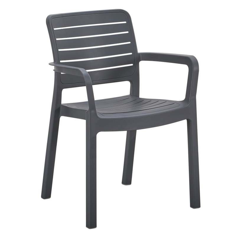 ΠΟΛΥΘΡΟΝΑ ΕΞΩΤ.ΧΩΡΟΥ FLAN HM6369.10 ΓΚΡΙ ΠΟΛΥΠΡΟΠΥΛΕΝΙΟ 57x56x82.5Yεκ.