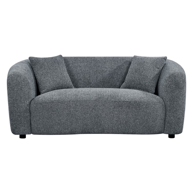 ΚΑΝΑΠΕΣ 2-ΘΕΣΙΟΣ NORD HM3322.01 ΓΚΡΙ ΥΦΑΣΜΑ 170x91x75Υεκ.