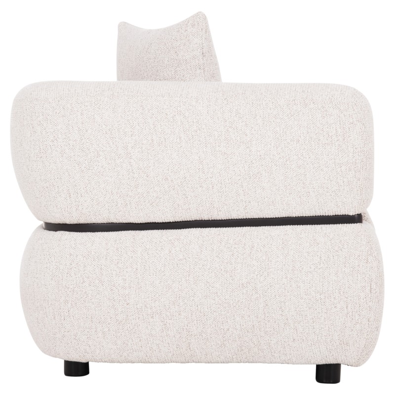 ΚΑΝΑΠΕΣ 2-ΘΕΣΙΟΣ ARCTIS HM3328.02 ΑΝΟΙΧΤΟ ΜΠΕΖ ΥΦΑΣΜΑ 169x88x88Υεκ.