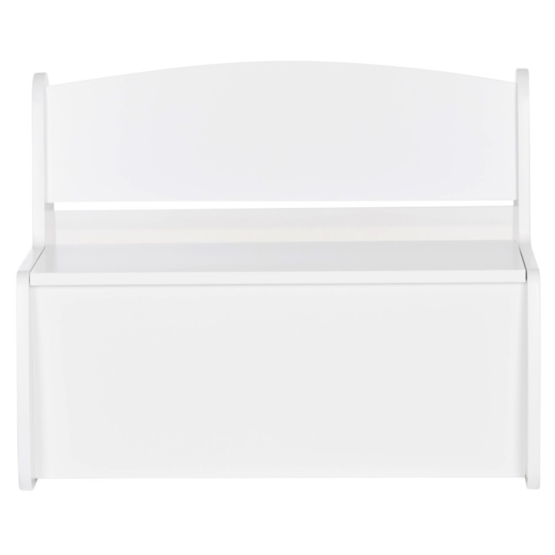 ΠΑΓΚΑΚΙ ΠΑΙΔΙΚΟ ΜΕ ΑΠΟΘ.ΧΩΡΟ RICKI HM18342.03 MDF & ΚΟΝΤΡΑΠΛΑΚΕ ΛΕΥΚΟ 63x43x47Υεκ