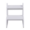ΠΑΙΔΙΚΗ ΣΚΑΛΑ/ΣΚΑΜΠΟ RICKI HM18340.03 MDF & ΚΟΝΤΡΑΠΛΑΚΕ ΛΕΥΚΟ 33x43.5x40.5Υεκ