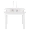 ΤΡΑΠΕΖΑΚΙ ΠΑΙΔΙΚΟ ΜΕ ΑΠΟΘ.ΧΩΡΟΥΣ RICKI HM18339.03 MDF & ΣΥΜΗΔΑ ΣΕ ΛΕΥΚΟ 65x65x47Υεκ