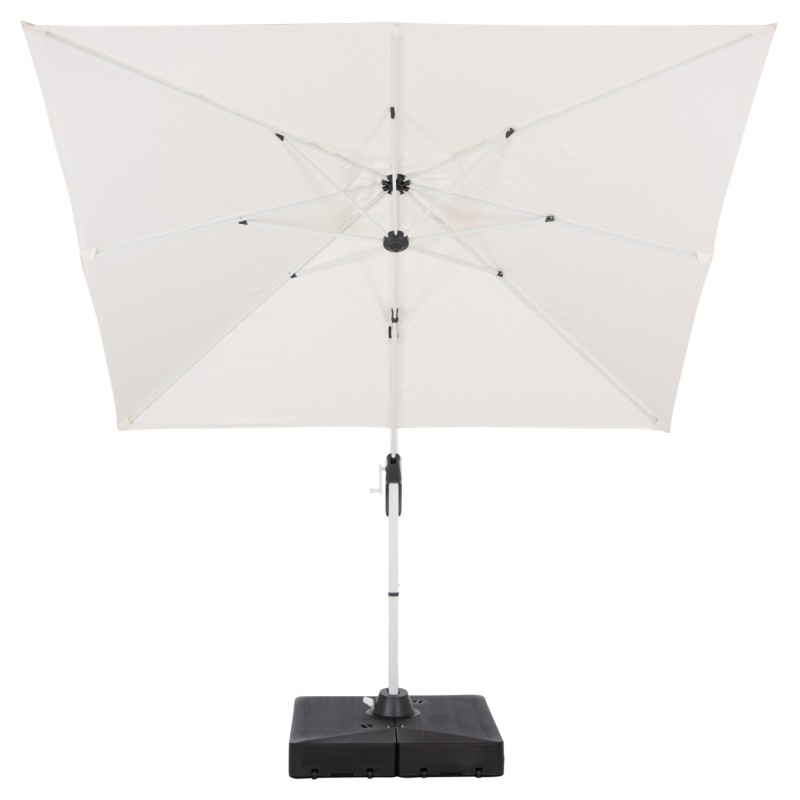 ΕΠΑΓΓΕΛΜΑΤΙΚΗ ΟΜΠΡΕΛΑ 2.7x2.7μ ΜΕ ΒΑΣΗ ΝΕΡΟΥ JAVANTE HM10857.02 ΛΕΥΚΟ ΑΛΟΥΜ. & ΠΑΝΙ