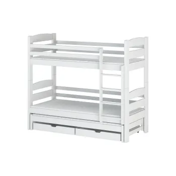 CEZAR 80x160 white bunk bed Lano Furniture