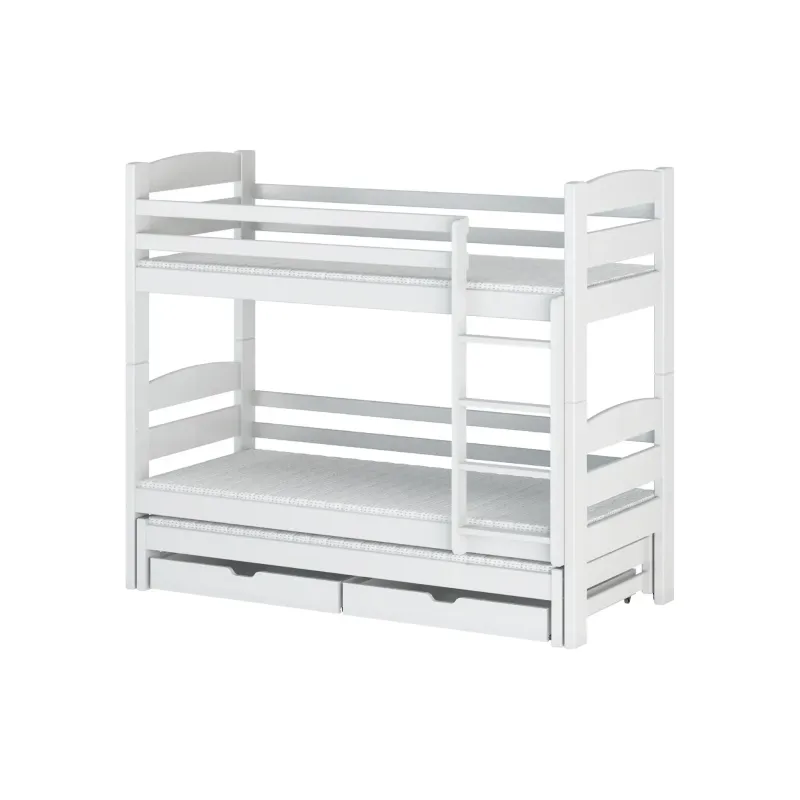 CEZAR 80x180 white bunk bed Lano Furniture