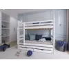 CEZAR 80x200 white bunk bed Lano Furniture