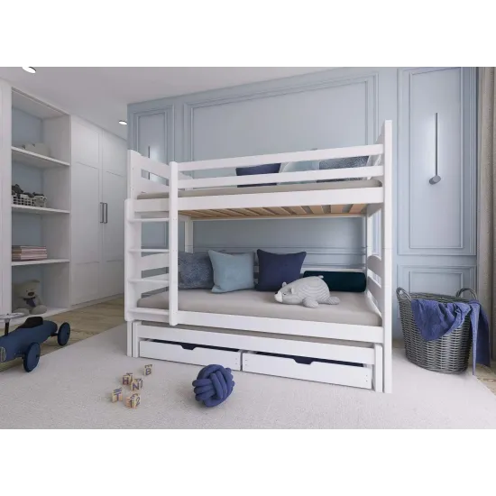 CEZAR 80x200 white bunk bed Lano Furniture CEZAR 80x200 white bunk bed Lano Furniture