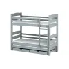 CEZAR 80x180 grey bunk bed Lano Furniture