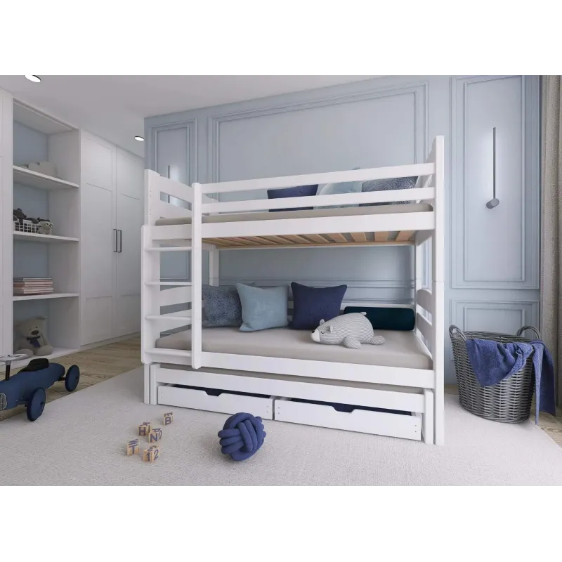 CEZAR 80x200 pine bunk bed Lano Furniture