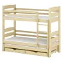 CEZAR 90x190 pine bunk bed Lano Furniture