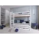 CEZAR 90x200 pine bunk bed Lano Furniture CEZAR 90x200 pine bunk bed Lano Furniture