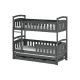 HARRIET 80x160 graphite bunk bed Lano Furniture