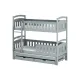 HARRIET 80x180 grey bunk bed Lano Furniture
