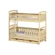 HARRIET 80x180 pine bunk bed Lano Furniture