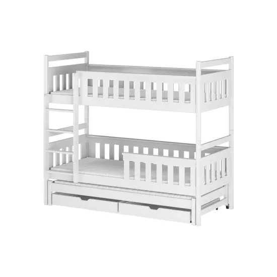 KORS 80x180 white bunk bed Lano Furniture