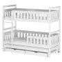 KORS 80x200 white bunk bed Lano Furniture