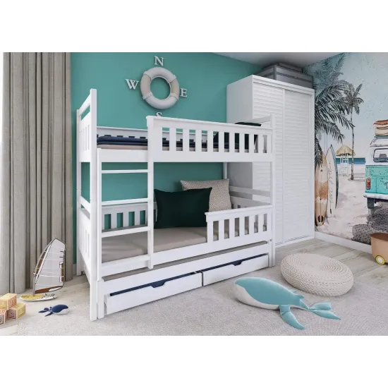 KORS 80x180 graphite bunk bed Lano Furniture KORS 80x180 graphite bunk bed Lano Furniture