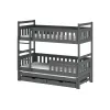 KORS 80x200 graphite bunk bed Lano Furniture
