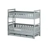 KORS 80x200 grey bunk bed Lano Furniture
