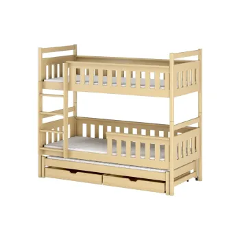 KORS 90x190 pine bunk bed Lano Furniture