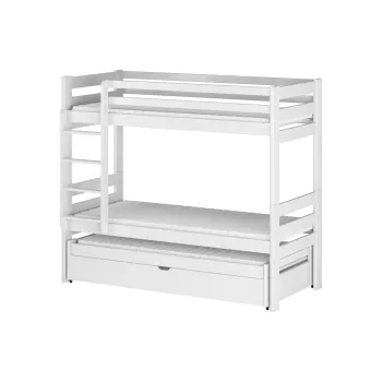 LESSI 80x200 white bunk bed Lano Furniture