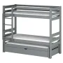 LESSI 80x180 grey bunk bed Lano Furniture