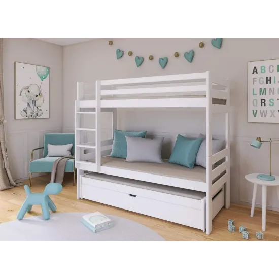 LESSI 90x200 grey bunk bed Lano Furniture LESSI 90x200 grey bunk bed Lano Furniture