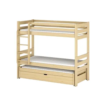 LESSI 80x180 pine bunk bed Lano Furniture