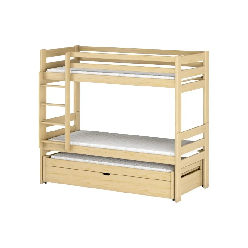 LESSI 90x190 pine bunk bed Lano Furniture