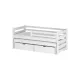KUBUŚ 80x180 white bunk bed Lano Furniture