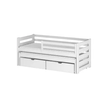 KUBUŚ 80x200 white bunk bed Lano Furniture