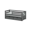 KUBUŚ 90x190 graphite bunk bed Lano Furniture