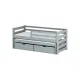 KUBUŚ 80x160 grey bunk bed Lano Furniture