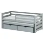 KUBUŚ 90x200 grey bunk bed Lano Furniture