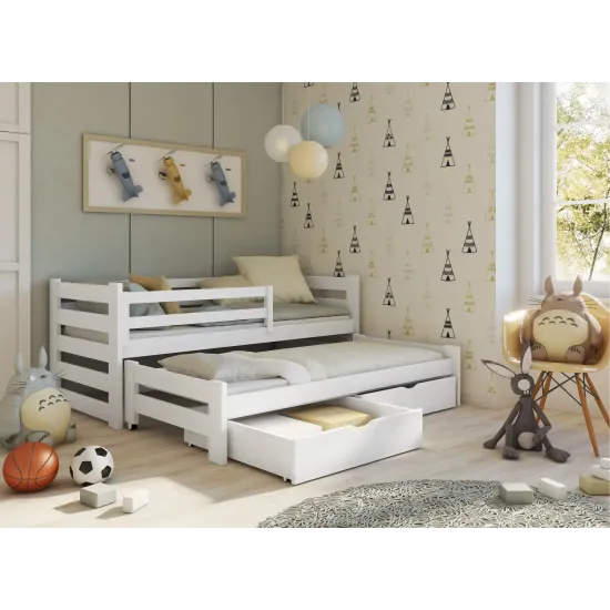 KUBUŚ 80x160 pine bunk bed Lano Furniture