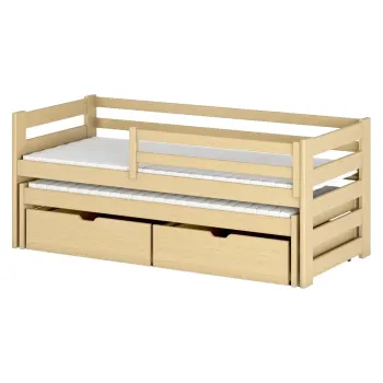 KUBUŚ 90x200 pine bunk bed Lano Furniture