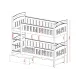 HARRY 80x160 white bunk bed Lano Furniture HARRY 80x160 white bunk bed Lano Furniture