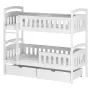 HARRY 80x200 white bunk bed Lano Furniture