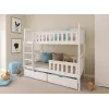 HARRY 90x190 white bunk bed Lano Furniture