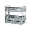 HARRY 80x180 grey bunk bed Lano Furniture