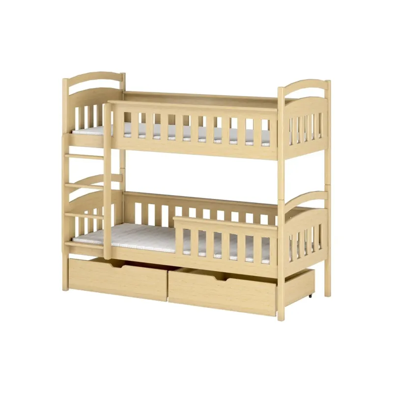 HARRY 80x180 pine bunk bed Lano Furniture