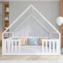Παιδικό Κρεβάτι Σπιτάκι BEE 90x180 white