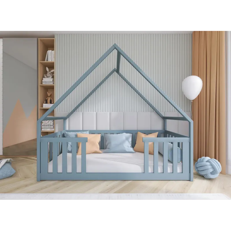 Παιδικό Κρεβάτι Σπιτάκι BEE 90x180 grey