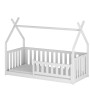BODZIO 80x180 white teepee children's cot bed Lano Furniture