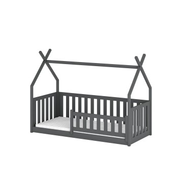 BODZIO 80x180 graphite teepee children's cot bed Lano Furniture