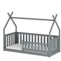 BODZIO 80x180 grey teepee children's cot bed Lano Furniture