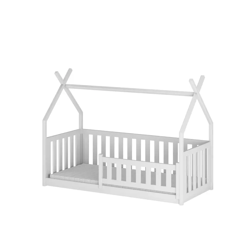 Παιδικό Κρεβάτι Σπιτάκι - BODZIO 80x190 white