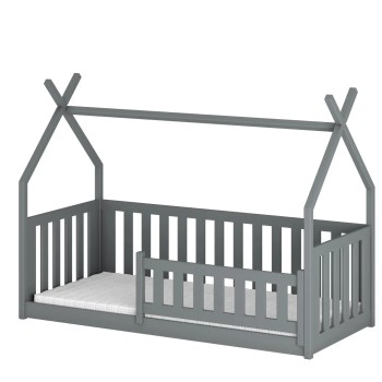BODZIO 80x200 grey teepee children's cot bed Lano Furniture