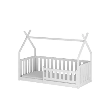 Παιδικό Κρεβάτι Σπιτάκι - BODZIO 90x200 - white 