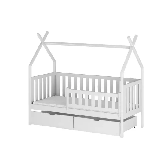 Παιδικό Κρεβάτι Montessori Teepee SIMBA 80x190 white Παιδικό Κρεβάτι Montessori Teepee SIMBA 80x190 white